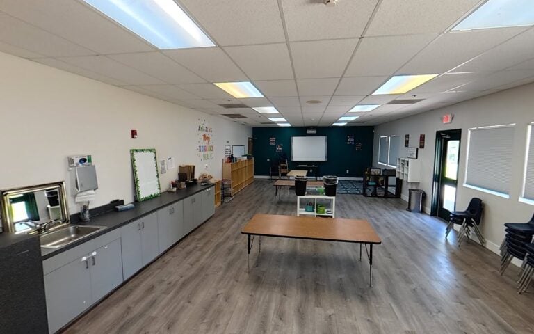 Preschool classroom at Kids Inc. Preschool & Discovery Center, Folsom