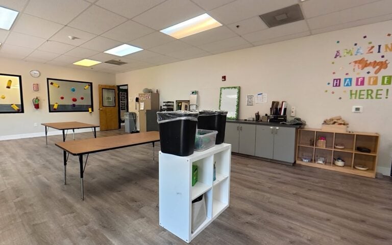 Preschool classroom at Kids Inc. Preschool & Discovery Center, Folsom