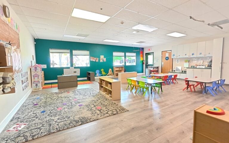 Preschool classroom at Kids Inc. Preschool & Discovery Center, Folsom