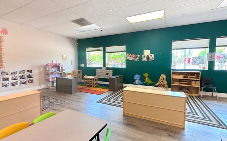 Preschool classroom at Kids Inc. Preschool & Discovery Center, Folsom
