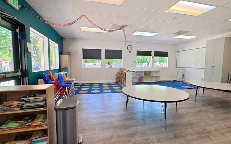 Preschool classroom at Kids Inc. Preschool & Discovery Center, Folsom