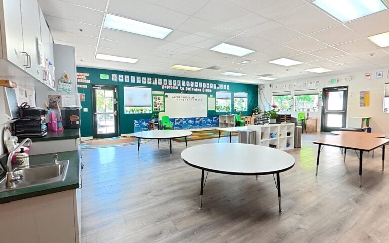 Preschool classroom at Kids Inc. Preschool & Discovery Center, Folsom