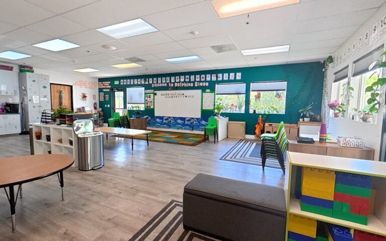 Preschool classroom at Kids Inc. Preschool & Discovery Center, Folsom