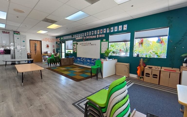 Preschool classroom at Kids Inc. Preschool & Discovery Center, Folsom