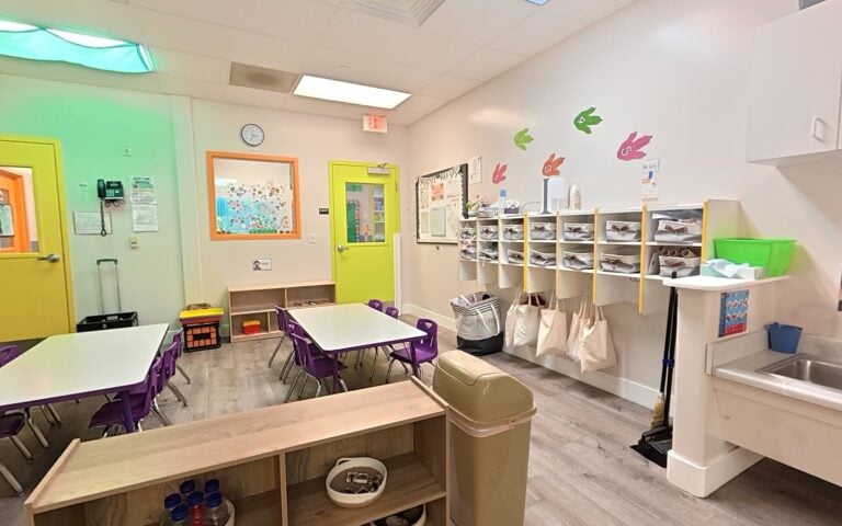 Preschool classroom at Kids Inc. Preschool & Discovery Center, Folsom