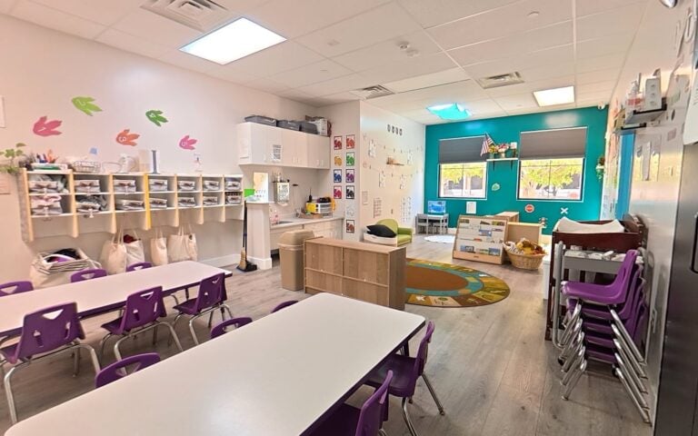 Preschool classroom at Kids Inc. Preschool & Discovery Center, Folsom