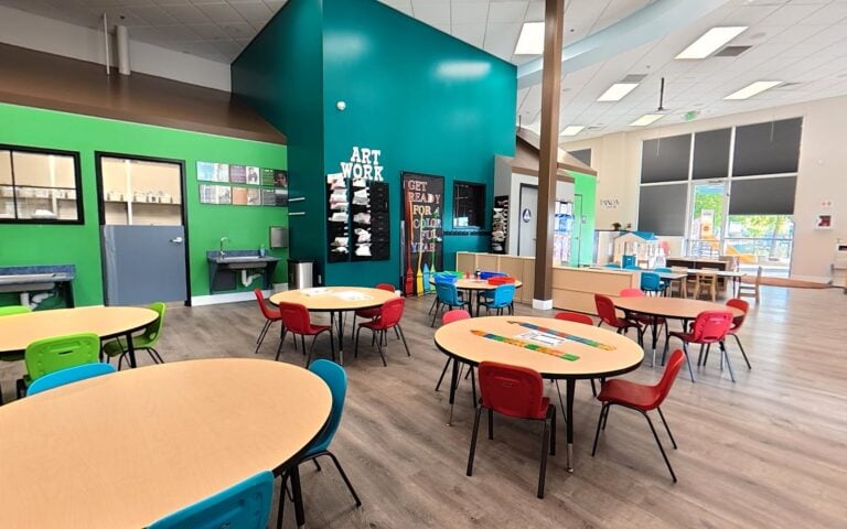 Preschool classroom at Kids Inc. Preschool & Discovery Center, Folsom