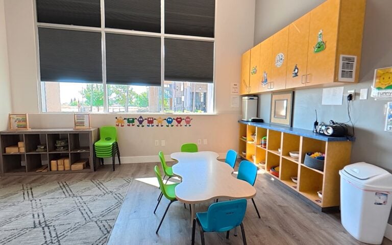 Preschool classroom at Kids Inc. Preschool & Discovery Center, Folsom