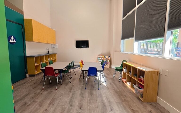 Preschool classroom at Kids Inc. Preschool & Discovery Center, Folsom